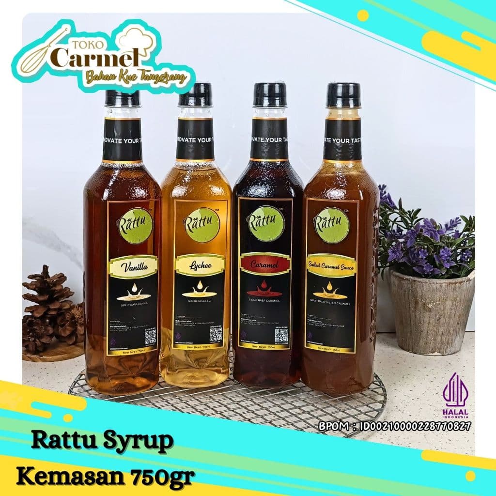 RATTU Sirup 750ml - Butter