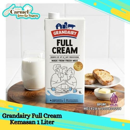 GRANDAIRY Susu UHT Full Cream 1ltr