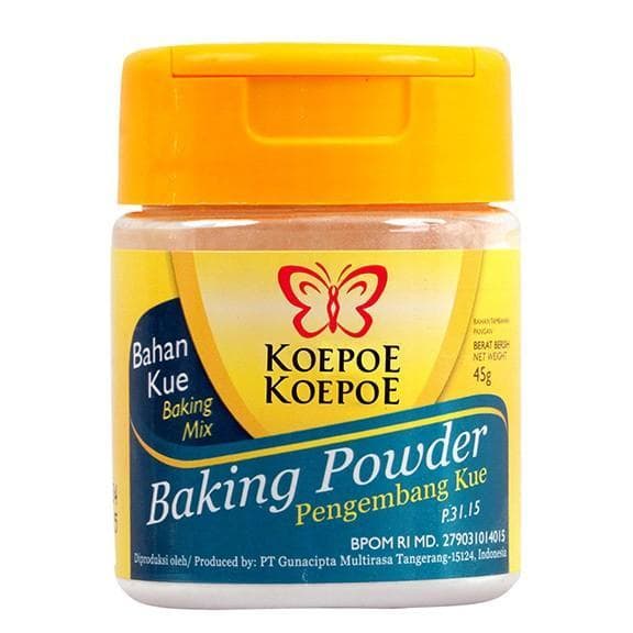 Baking Powder 45gr - Kupu Kupu