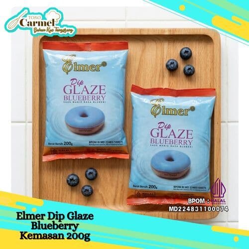 ELMER Dip Glaze 200gr - Blueberi 3