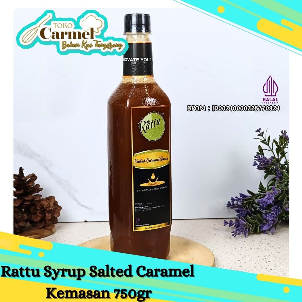 RATTU Sirup 750ml - Salted Caramel 7