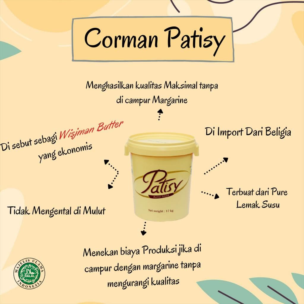 Corman Patisy Butter 250g 2