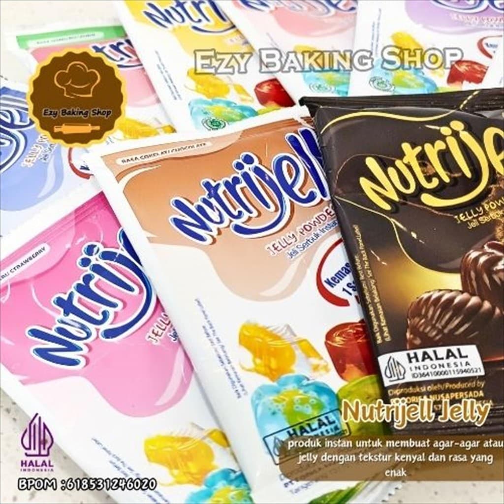 Nutrijel Jelly Instant 10gr - Blueberi