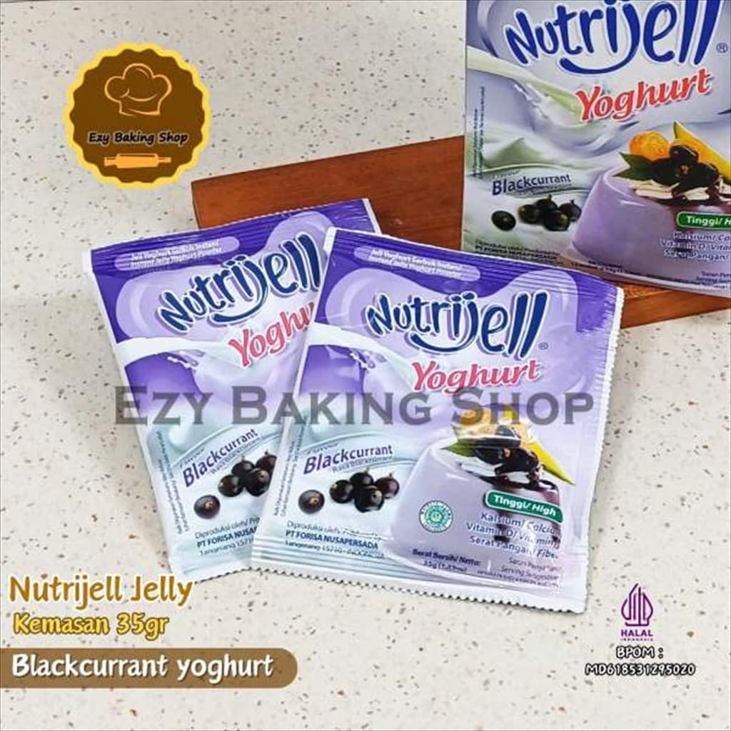 Nutrijel Jelly Yoghurt 35gr - Blackberi 2