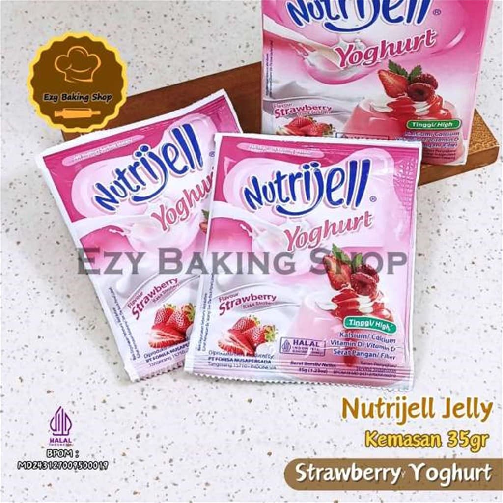 Nutrijel Jelly Yoghurt 35gr - Blackberi