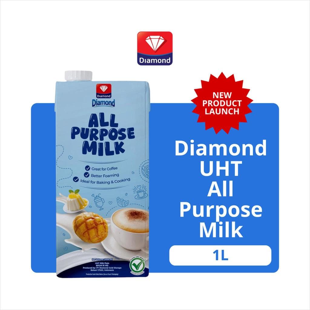 Diamond Susu UHT All Purpose 1ltr 2