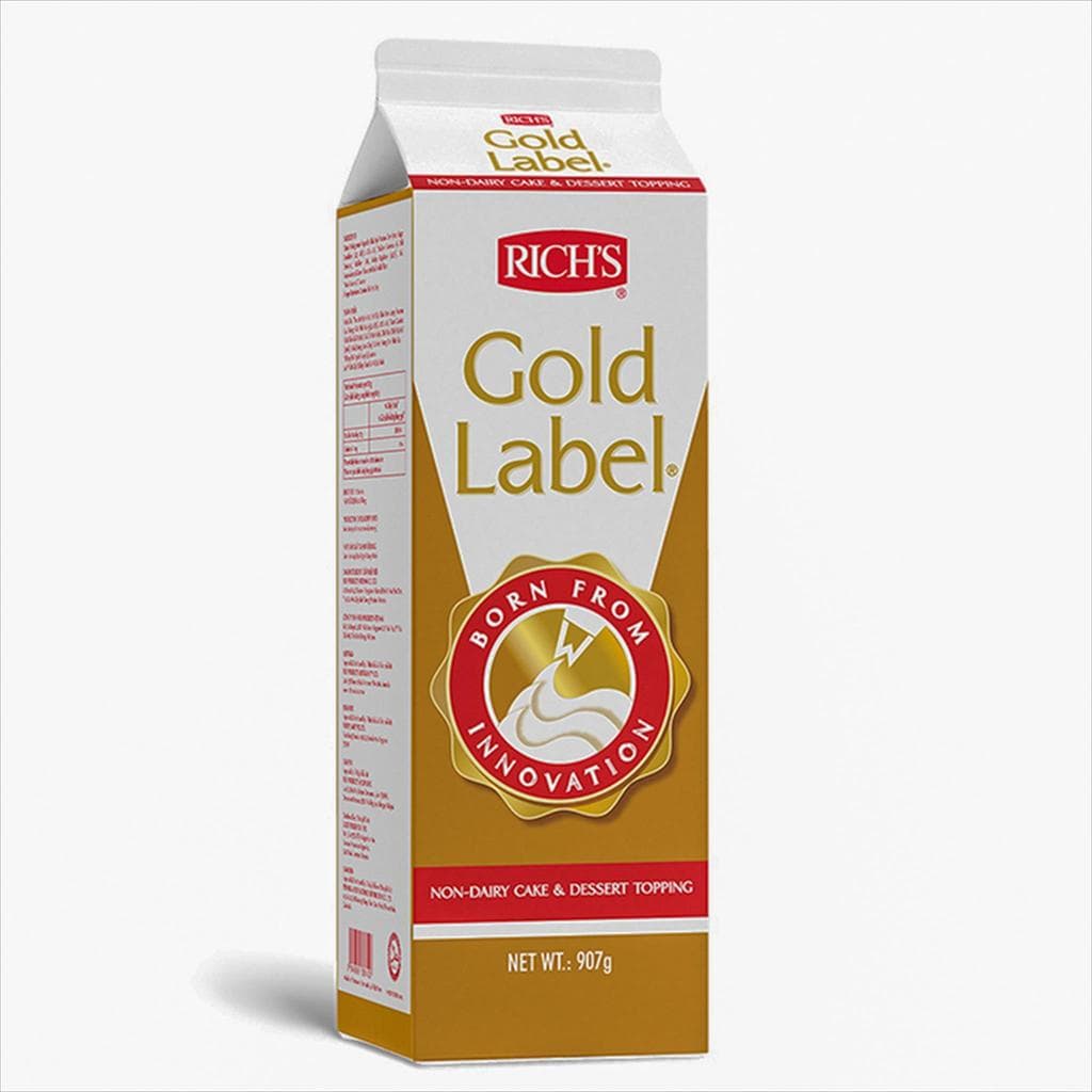 Rich`s Gold Label Whipped Cream 907g Non-Dairy