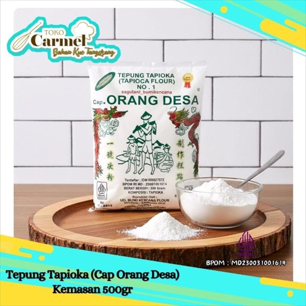 Tapioka Sagu Tani 500gr 'Cap Orang Desa' 2