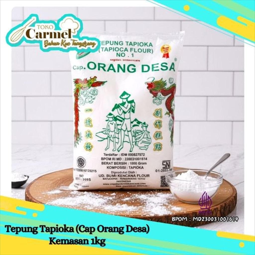 Tapioka Sagu Tani 1kg 'Cap Orang Desa'