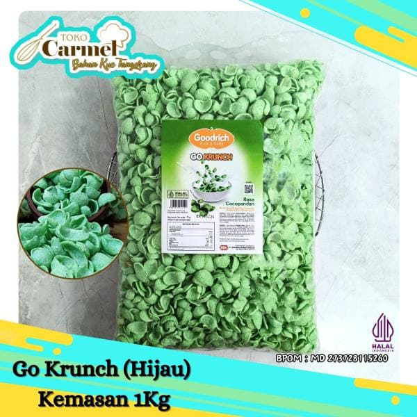 Go Krunch 1kg - Hijau