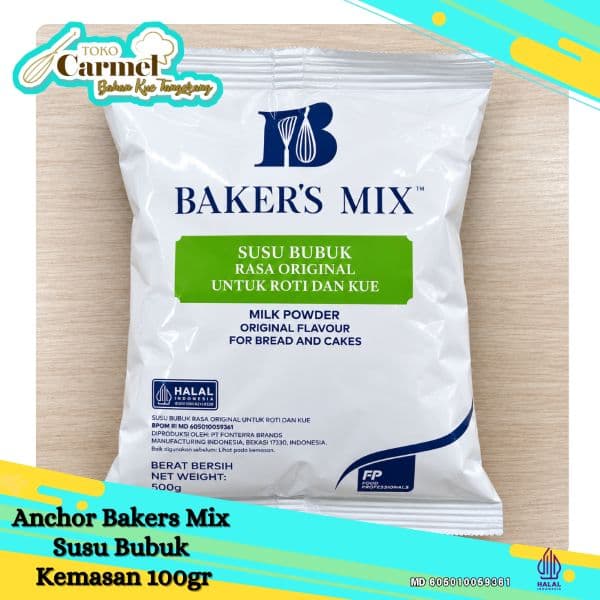 Baker's Mix SUSU BUBUK Roti Kue 500g Original 1
