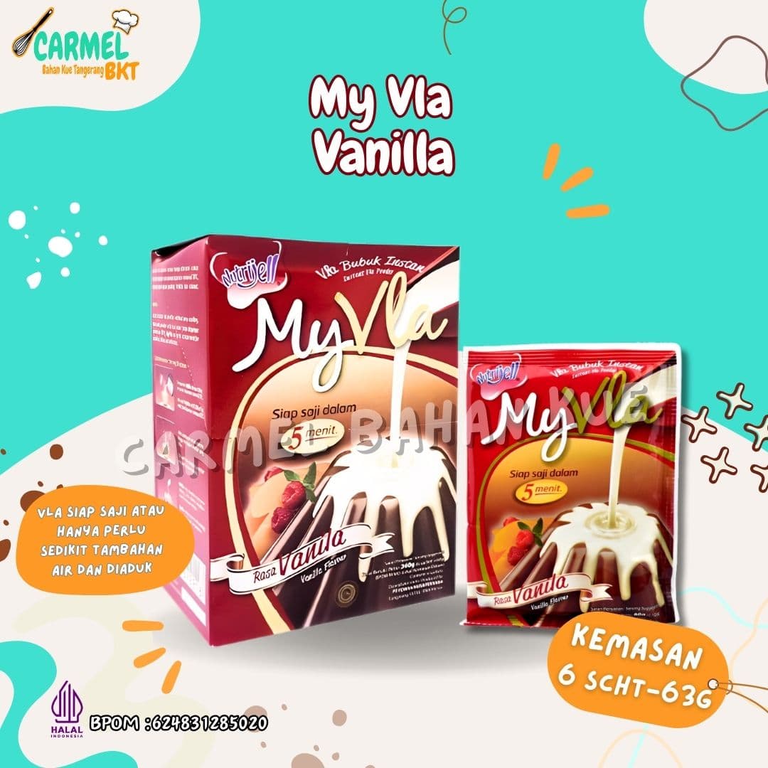 My Vla Instant - Box (6x60gr) Vanilla