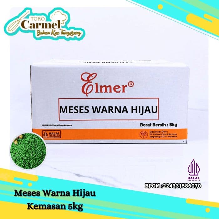 ELMER Meses Warna 5kg - Hijau